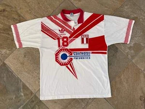 Vintage Peru Peruvian Adidas Soccer Jersey, Size XL - Imagen 1 de 7