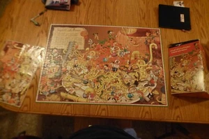 VINTAGE HEYE 1500 PIECE PUZZLE , MARINO DEGANO , SPAGHETTI DELLA MAMMA - Picture 1 of 6