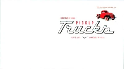 S00-915, PICKUP TRUCKS, *DIGITAL COLOR POSTMARK (DCP) FDC - Image 1 of 2