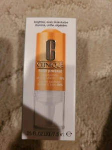 CLINIQUE Fresh Pressed Daily Booster with Pure Vitamin C 10% (.29oz/8.5mL) - Picture 1 of 3