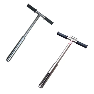 Sonda campionatore terreno lunghezza 20" 0,5M strumento campionamento acciaio inox 304 + pedale - Foto 1 di 9