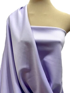 TECHNO PALE  LILAC  ,58"  BTY.. STRETCH ..DRESSES, PANTS, JUMPSUITS, HEADBANDS - Picture 1 of 9
