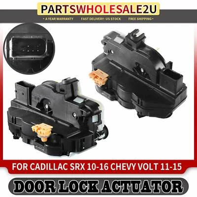 Actuador de bloqueo de puerta trasera 2 piezas para Cadillac SRX 2010-2016 Chevrolet Volt 2011-2015 Foto 1 de 4