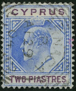 Cyprus  1903  Scott # 41  USED Very Fine - Imagen 1 de 1