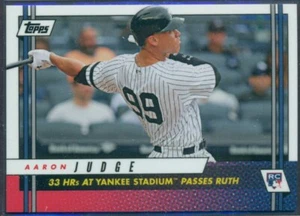 2017 TOPPS ON DEMAND ROOKIE CLASS AARON JUDGE 33 HRS #J10 ROOKIE CARD - Picture 1 of 2