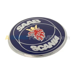 SAAB 9-3 REAR EMBLEM HATCHBACK SAAB Scania NEW GENUINE OEM REPRODUCTION 4910907 - Picture 1 of 4
