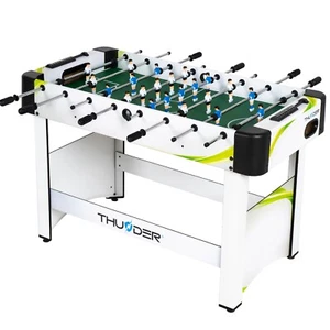 THUNDER® FROST 4FT Tischkicker Kickertisch I Stabil Klappbar inkl Bälle I - Bild 1 von 8