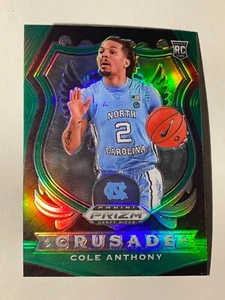 Tarjeta Prizm 2020-21 Panini Prizm selecciones del draft Cole Anthony verde Prizm - Imagen 1 de 1