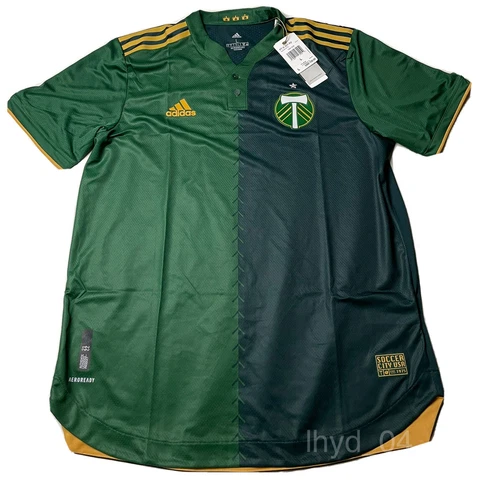ADIDAS PORTLAND TIMBERS L $130 RETAIL JERSEY AUTHENTIC MLS SOCCER NWT DS GI6441 Cover