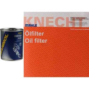 Original MAHLE / KNECHT Ölfilter OC 118 + SCT Motor Flush Motorspülung - Bild 1 von 6