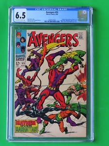 Avengers #55 (1968) - CGC 6.5 - Silver Age Key - First Appearance of Ultron