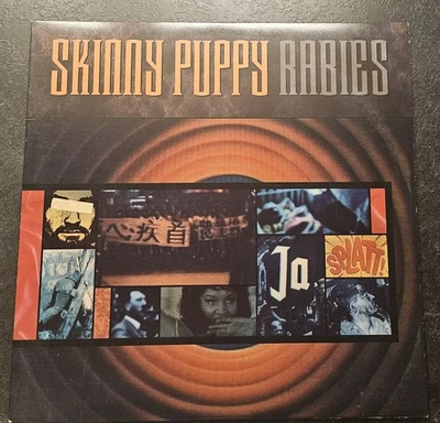SKINNY PUPPY RABIES 1ST ORIGINAL PRESSING w/ INNER 1987! - Image 1 of 3