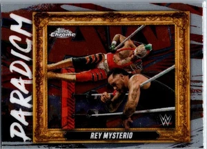 2025 Topps Chrome WWE - Paradigm Rey Mysterio #PAR-REM - Picture 1 of 2