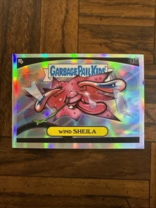 2024 Wind Sheila #285a Topps Chrome Garbage Pail Kids Silver Refractor - Bild 1 von 2