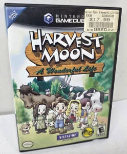 Harvest Moon: A Wonderful Life CASE ONLY Nintendo Gamecube Natsume - Picture 1 of 15