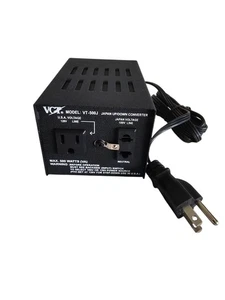 Convertidor transformador de voltaje ascendente/bajado japonés VCT VT-500J  - Imagen 1 de 5
