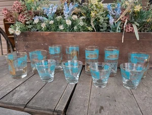 Vintage 1968 Libbey Southern Comfort Centennial Miscellaneous Glass Set - Picture 1 of 10