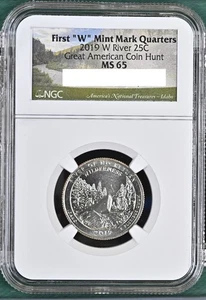 2019 W Frank Church River of No Return 25c NGC MS 65 West Point Quarter - Picture 1 of 2