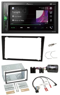 Pioneer 2DIN Lenkrad DAB USB Bluetooth Autoradio für Opel Corsa C Omega B Agila - Bild 1 von 4