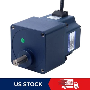 STEPPERONLINE 24V 250W 60RPM Geared Brushless DC Motor 26.1Nm 50:1 Spur Gearbox - Picture 1 of 8