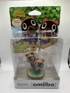 Nintendo Amiibo Animal Crossing - Timmy & Tommy Figure - New & Sealed - Picture 1 of 6