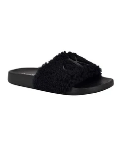 Calvin Klein Damen Sandalen Amaya Fuzzy Slide - Bild 1 von 3