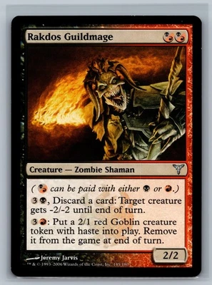 Magic The Gathering Dissension Rakdos Guildmage #145/180 MTG TCG CCG - Image 1 of 2