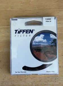 NEW Tiffen 72mm Haze 2A Filter for Photography Lenses - Picture 1 of 1
