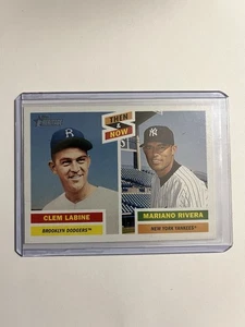 2005 Topps Heritage Then & Now  Clem Labine/ Mariano Rivera TN8 - Picture 1 of 2
