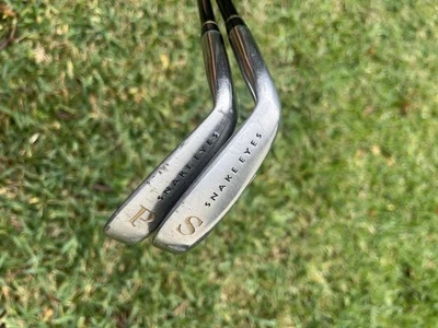 Snake Eyes DC-01 PW + SW R Flex Graphite shaft 36.5" Pitching Wedge Sand Wedge - Image 1 of 4