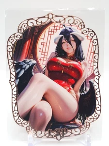 Goddess Story - Pink Metal Waifu Card - Albedo - NUMBERED #/200 - Picture 1 of 2
