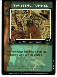 TOMB RAIDER CCG RESBALADIZO CUANDO ESTÁ MOJADO TARJETA RARA S154 TWISTING TUNNEL ex - Imagen 1 de 1