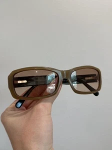 Preowned Authentic Chanel Quilted CC Rose Lense Sunglasses, Need Repair - Picture 1 of 8