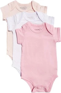 123 Bear Baby Girl's 3-Pack Soft Bodysuits, Assorted, 18-24 Months - Picture 1 of 1