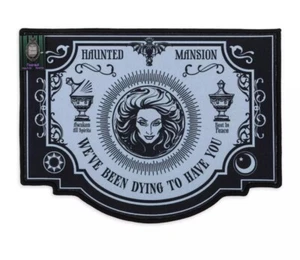 Disney The Haunted Mansion Madame Leota We've Been Dying to Have You Doormat NWT - Picture 1 of 3