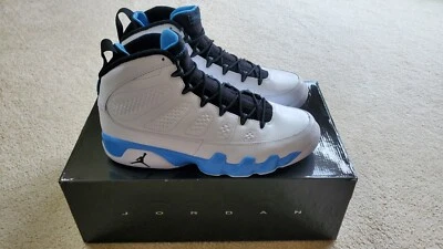 Nike Air Jordan 9 Retro (2010) Azul Polvo UNC Para hombres EE. UU. Talla 11.5 Foto 1 de 4