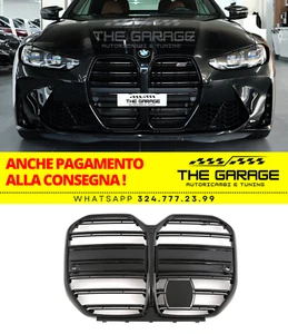 SPORTGRILL M4 PANAMERICA für🔥 BMW 4er 🔥G26 Gran Coupe schwarz glänzend - Bild 1 von 19