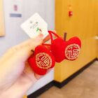 Bow-knot Red Hair Clips Tassel Chinese Style Headwear  New Year