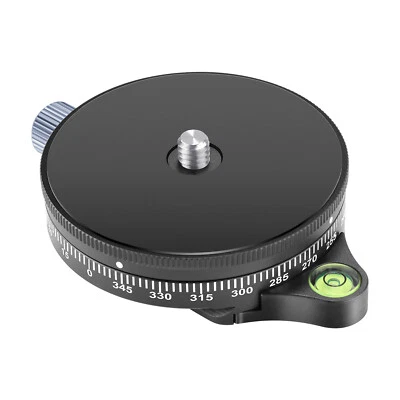 Neewer Camera Panoramic Panning Base with Arca Swiss Style Plate 3/8" Screw - Image 1 of 4