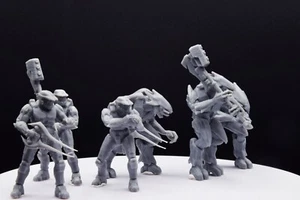 Halo Grifball Spartan+Elite Miniature - Resin 3D Printed Wargame/D&D with H - Picture 1 of 24