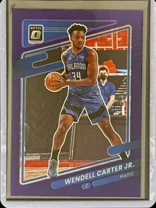 Wendell Carter Jr - 2021-22 Donruss Optic Basketball - Purple Prizm #24 - Bild 1 von 2