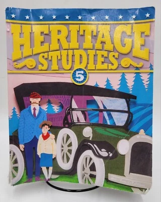 BJU Press Heritage Studies 4th Edition  Grade 5 #536078 PB Used-Solid Copy  - Image 1 of 4