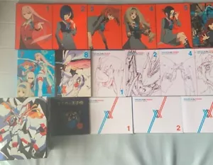 DARLING IN THE FRANXX Blu-ray vol 1 to 8 and booklet storage case set trigger - Picture 1 of 1