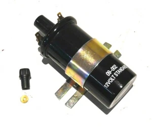 COIL - 12V - OLD TYPE. COMPATIBLE WITH: MASSEY FERGUSON: TE20 & TVO20 - Picture 1 of 3