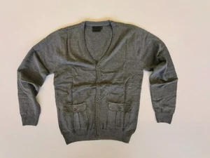 Damen Jacke Strick-Jacke bpc grau NEU Größe L XL - Picture 1 of 1