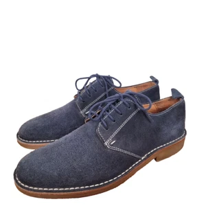 Scarpe Loake blu scamosciate UK 7,5 US 8,5 EU 41 pelle mojave deserto scarpa stile di vita - Foto 1 di 10