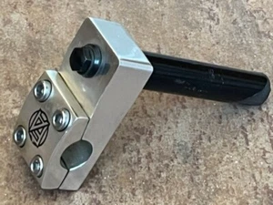 NOS 1996 Silver FREE AGENT 1" THREADED STEM Old School BMX 22.2 FA - Picture 1 of 7