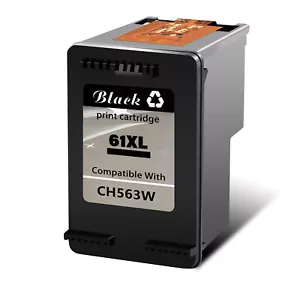 1PK Black Ink Cartridge FOR HP 61XL 61 XL Deskjet 1510 1511 1512 1517 2540 2548 - Picture 1 of 1
