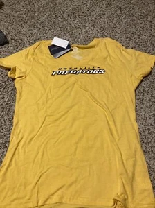 Nashville Predators Womens V Neck Shirt Large - Picture 1 of 2