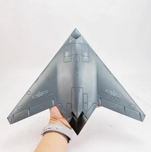 Modellino aereo 1/45 cinese GJ-11 Stealth UAV colore grigio metallo pressofuso - Foto 1 di 8